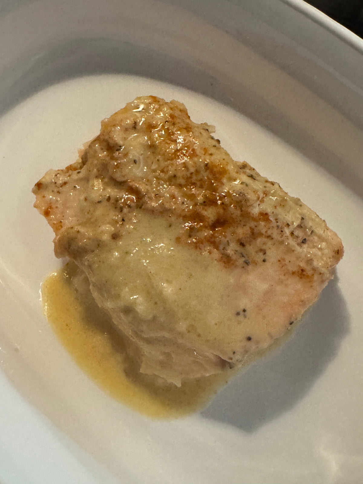 Horseradish Maple Glazed Salmon from Rhonda Briel