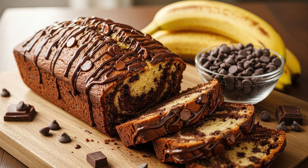 Maple Chocolate  Banana Bread from Taylor King